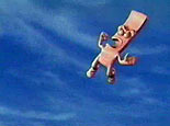 qt video of skydiving stunts for Wrigley's Gum